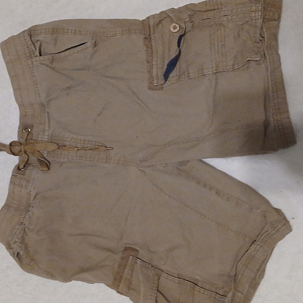 Mens Khaki Shorts